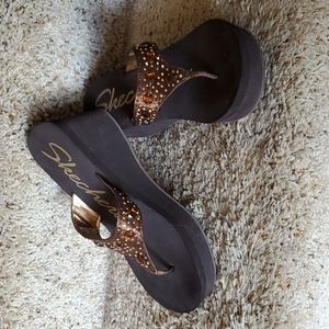 Brown sandals